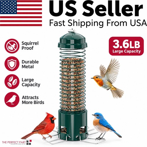 Squirrel proof bird feeder - squirrel,